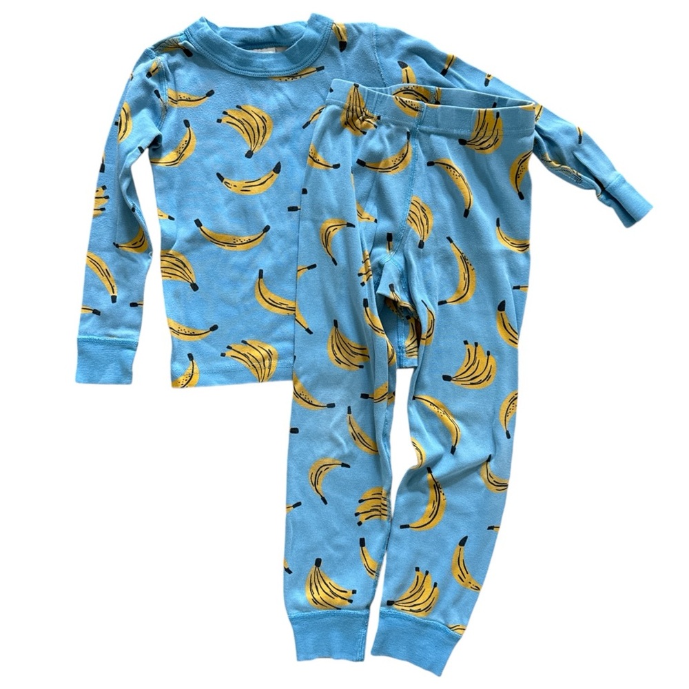 Hanna Andersson Bananas PJs Size 5